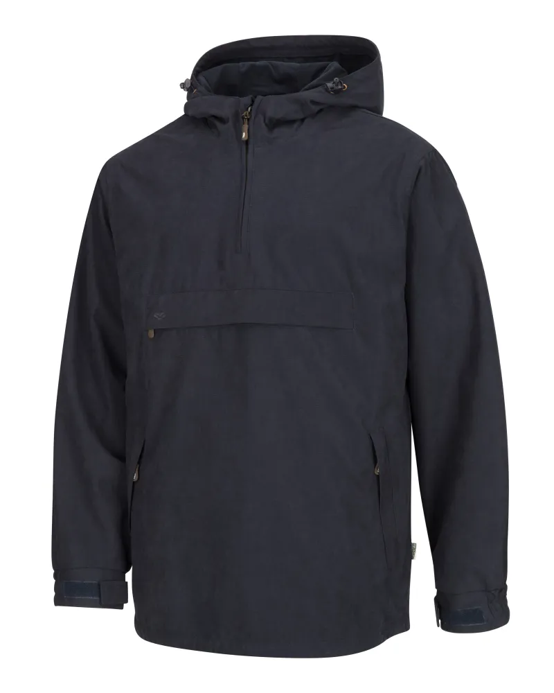 Hoggs Of Fife Struther W/P Smock Field Jacket - Navy
