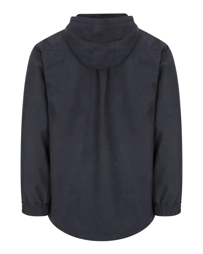Hoggs Of Fife Struther W/P Smock Field Jacket - Navy-1