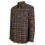 Hoggs Of Fife Countrysport Luxury Hunting Shirt - Olive/Wine
