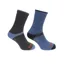 Hoggs Of Fife 1905 Tech Active Socks Twin Pack - Charcoal/Denim