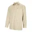 Hoggs Of Fife Fleece Lined Shirt - Birch - Olive/Tan Tattersall