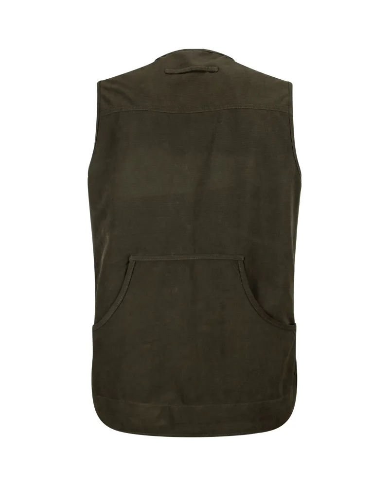 Hoggs Of Fife Struther Shooting Vest - Dark Green-2