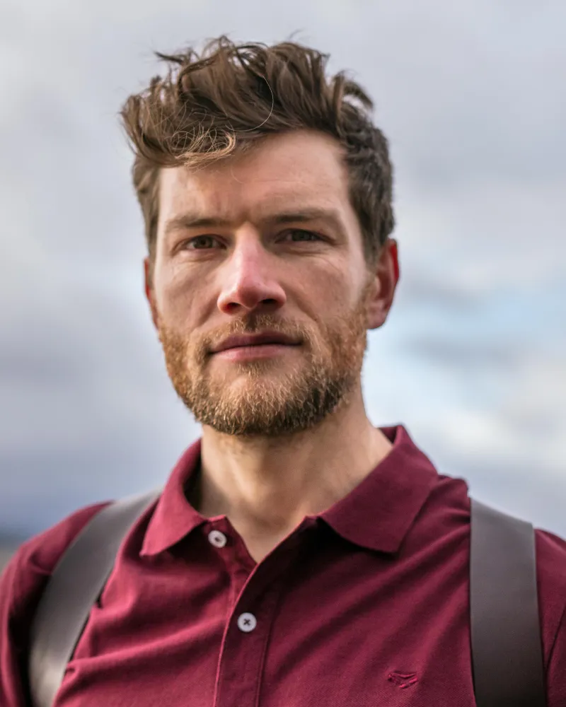 Hoggs Of Fife Crail Jersey Poloshirt - Dutch Blue-1