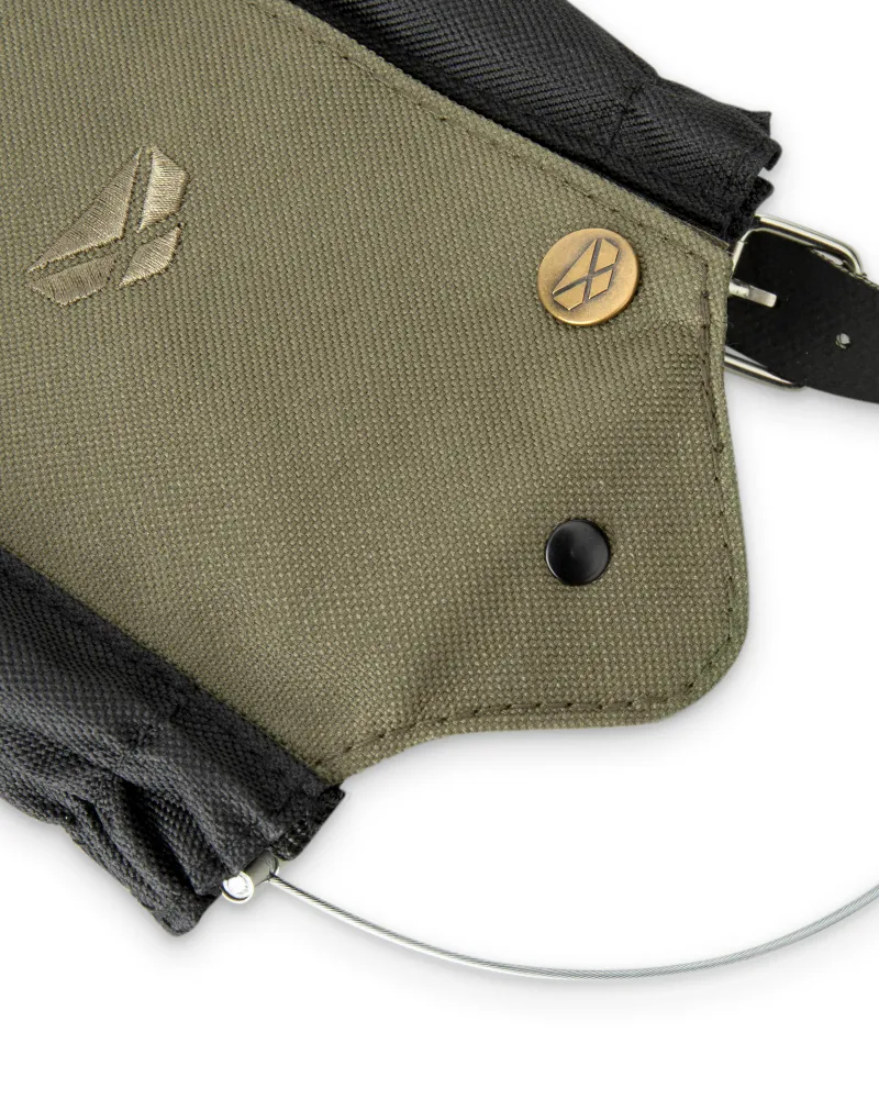 Hoggs Field and Trek Gaiters - Green/Black-2