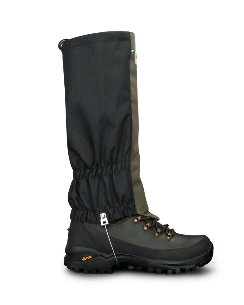Hoggs Field and Trek Gaiters - Green/Black-3