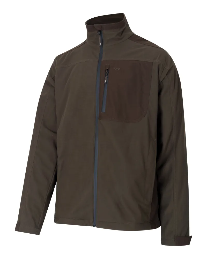 Hoggs Of Fife Kinross II Waterproof Field Jacket - Green/Brown