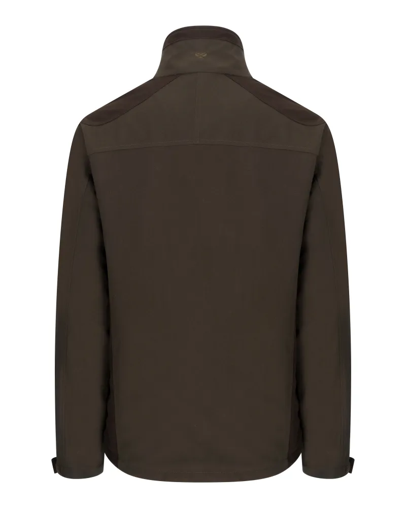 Hoggs Of Fife Kinross II Waterproof Field Jacket - Green/Brown-1