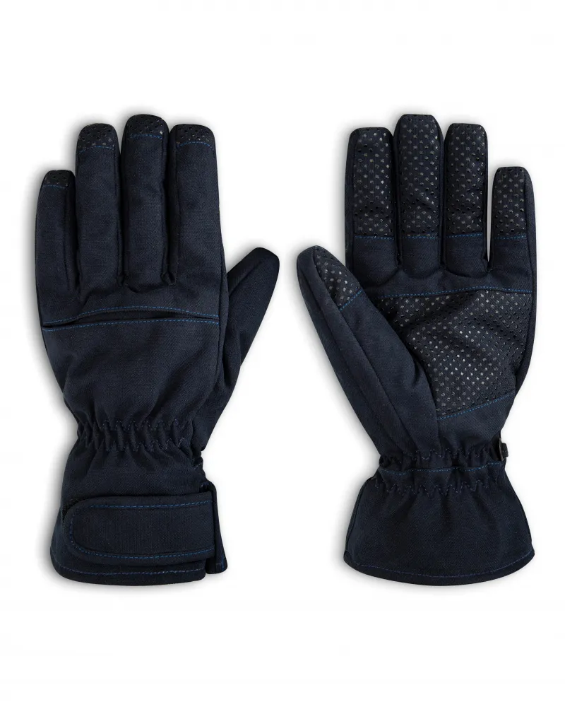 Hoggs Of Fife Struther Waterproof Glove - Navy