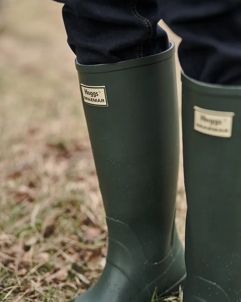 Hoggs Of Fife Braemar Wellington Boots - Green-2