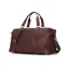 Hoggs Of Fife Monarch Leather Carryon Holdall - Conker