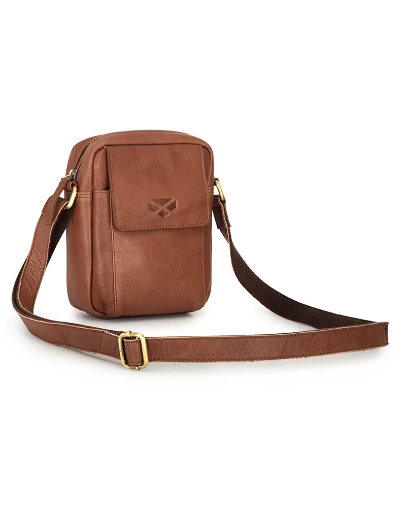 Hoggs Of Fife Monarch Leather Travel Organiser - Hazelnut