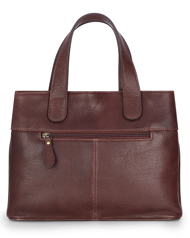Hoggs Of Fife Monarch Leather Handbag - Conker-1