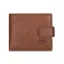 Hoggs Of Fife Monarch Leather Coin Wallet With Tab - Hazelnut