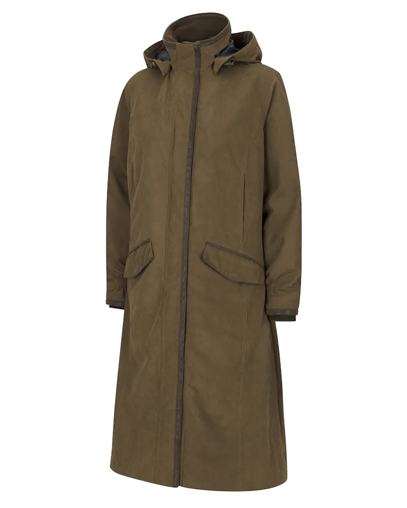 Hoggs Of Fife Struther Long Riding Coat - Sage