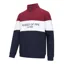 Hoggs Of Fife Dumfries 1888 Gents 1/4 Zip Sweatshirt - Burgundy
