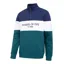 Hoggs Of Fife Dumfries 1888 Gents 1/4 Zip Sweatshirt Nordic Blue/ Meditteranea