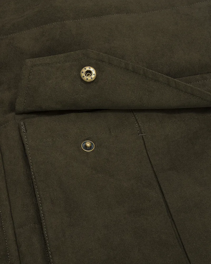 Hoggs Of Fife Glenesk Quilted Jacket - Loden-5