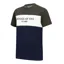 Hoggs Of Fife Dalbeattie Colour Block T-Shirt - Forest/White/Navy