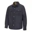Hoggs Huntly Waxed Canvas Utility Overshirt - Midnight Navy