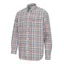 Hoggs Of Fife Douglas Twill Shirt - Navy/Red/Olive