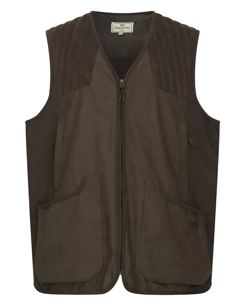Hoggs Of Fife Ardross Pro Field Gilet - Dark Olive