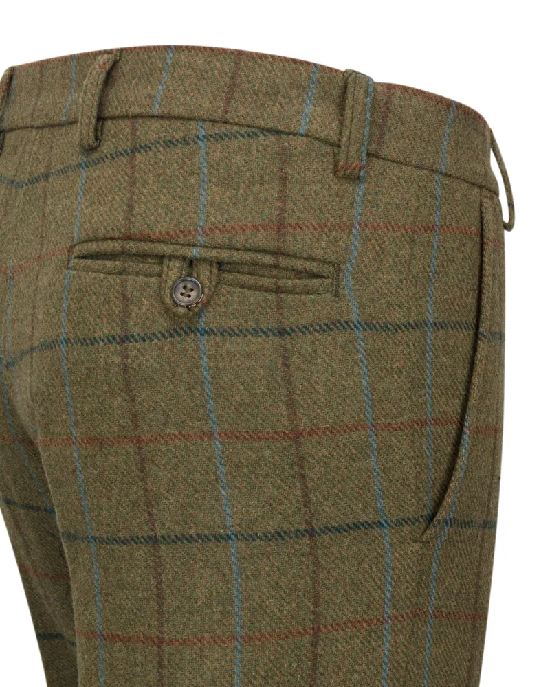 Hoggs Of Fife Kingussie Technical Tweed Breek Green/ Blue-1