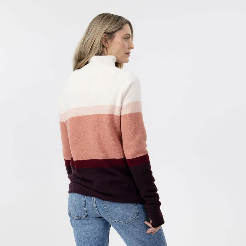 Holebrook Martina Windproof Ladies Jumper - Pink Multi-2