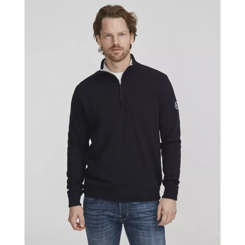 Holebrook Stellan T-Neck WP Sweater - Navy