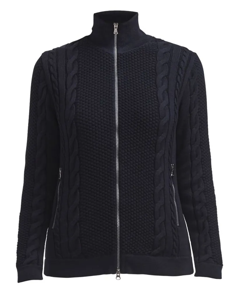 Holebrook Jossan Full Zip Windproof Jumper - Navy
