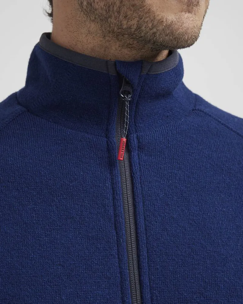 Holebrook Nisse Full Zip Windproof Jumper - Cobalt Blue-2
