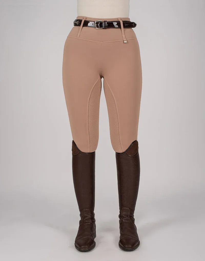 Horzehoods Heavyweight Competition Leggings - Oatmeal-1
