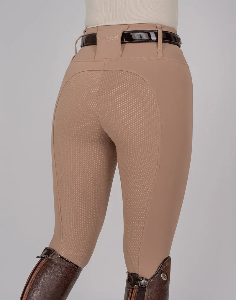 Horzehoods Heavyweight Competition Leggings - Oatmeal-3