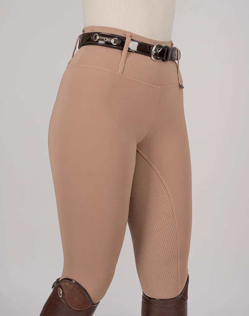 Horzehoods Lightweight Competition leggings - Oatmeal-4