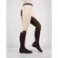 Horzehoods Heavyweight Competition Leggings - Vanilla / Brown seat