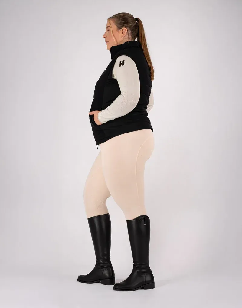 Horzehoods Lightweight Competition Leggings - Vanilla-6