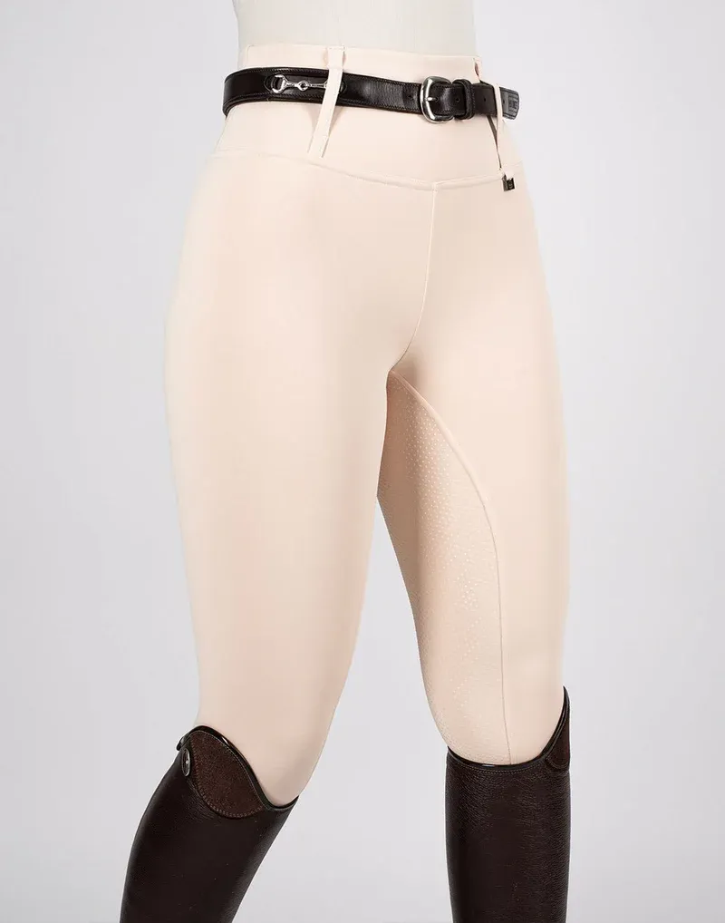 Horzehoods Lightweight Competition Leggings - Vanilla-7