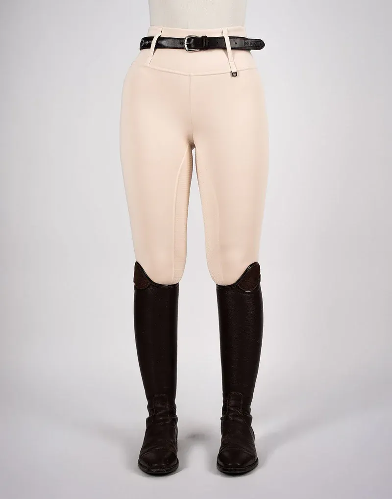 Horzehoods Lightweight Competition Leggings - Vanilla-1