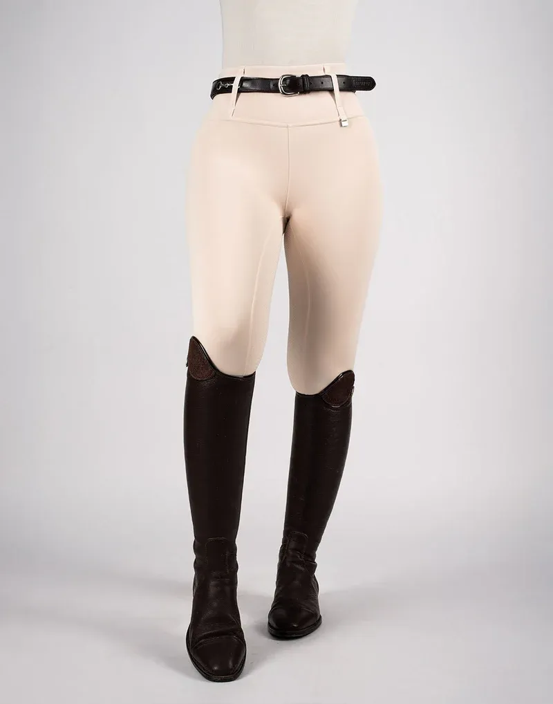 Horzehoods Lightweight Competition Leggings - Vanilla-9