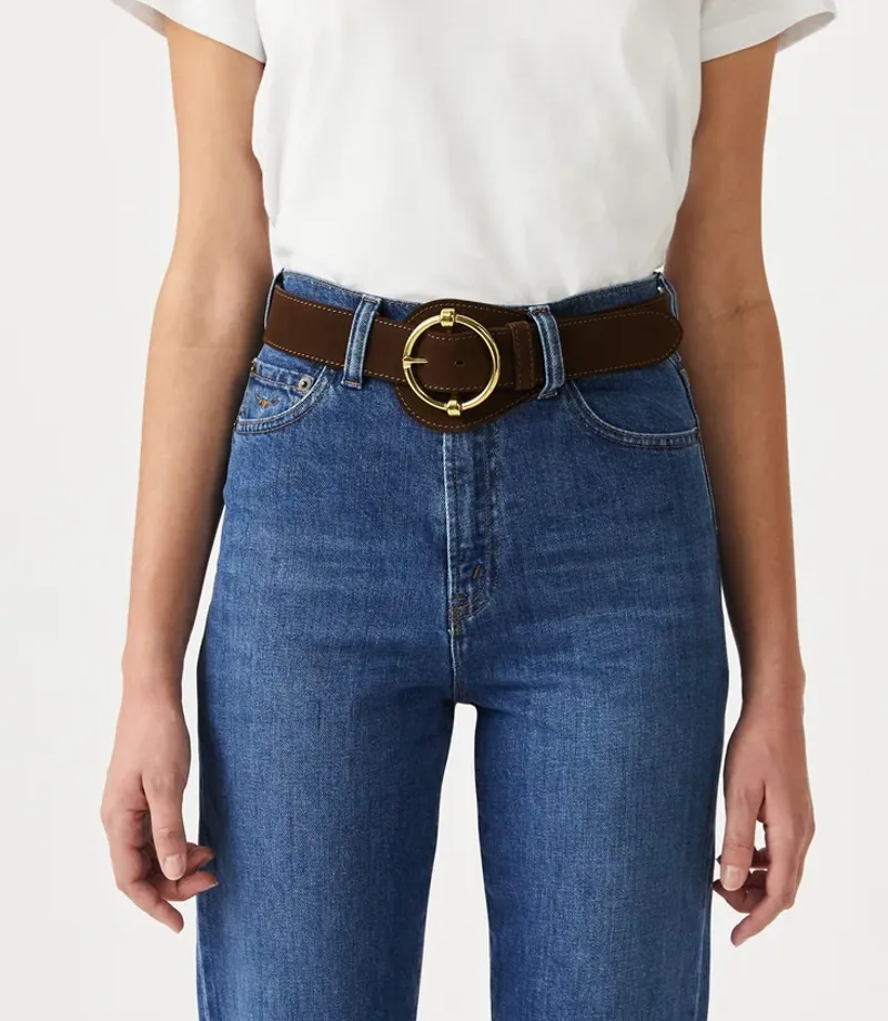 RMW Iona Belt 1.5 Inch - Cigar-1
