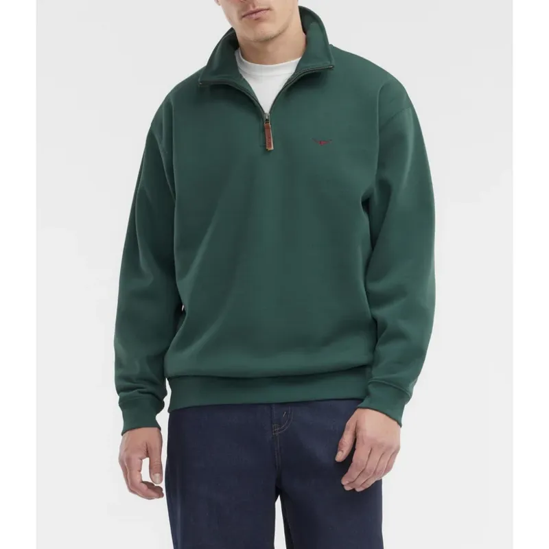 RMW Mulyungarie 1/4 Zip Sweatshirt - Pine