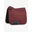 LeMieux Crystal Suede Dressage Pad - Burgundy