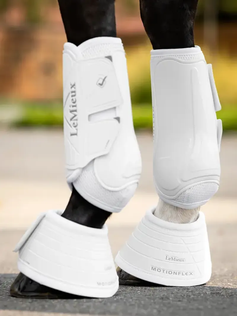 LeMieux Motionflex Over Reach Boot - White-2