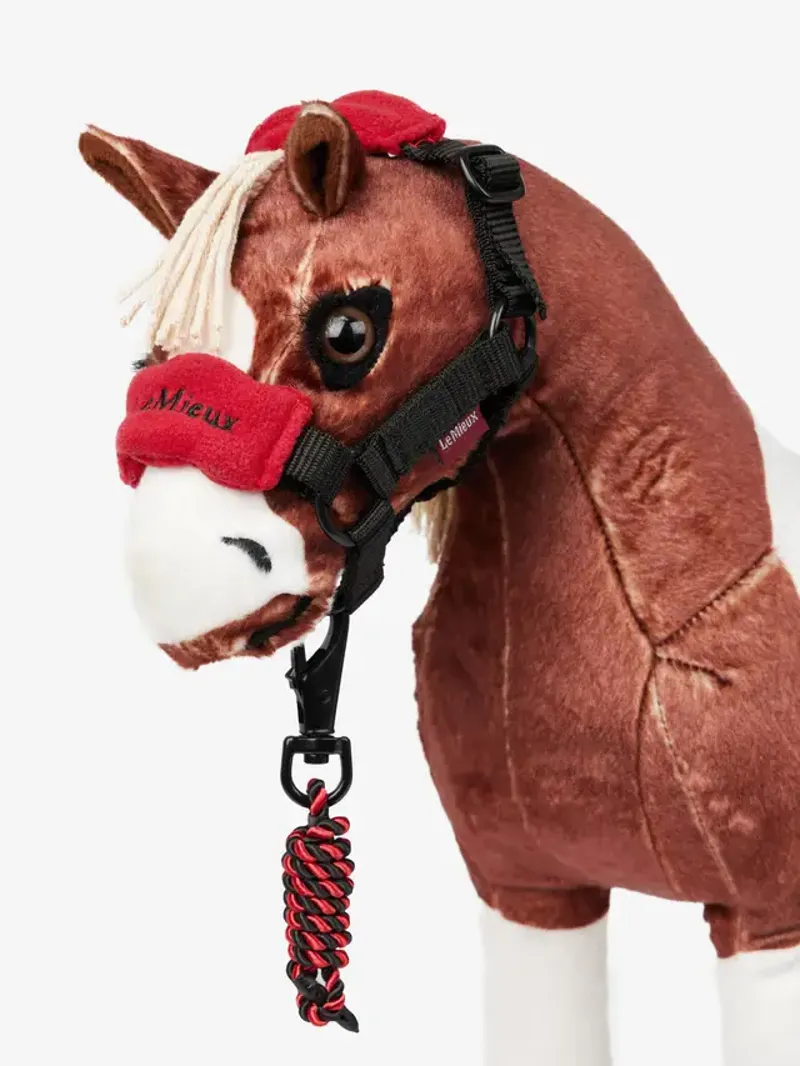 LeMieux Toy Pony Vogue Headcollar and Leadrope - Chilli-1