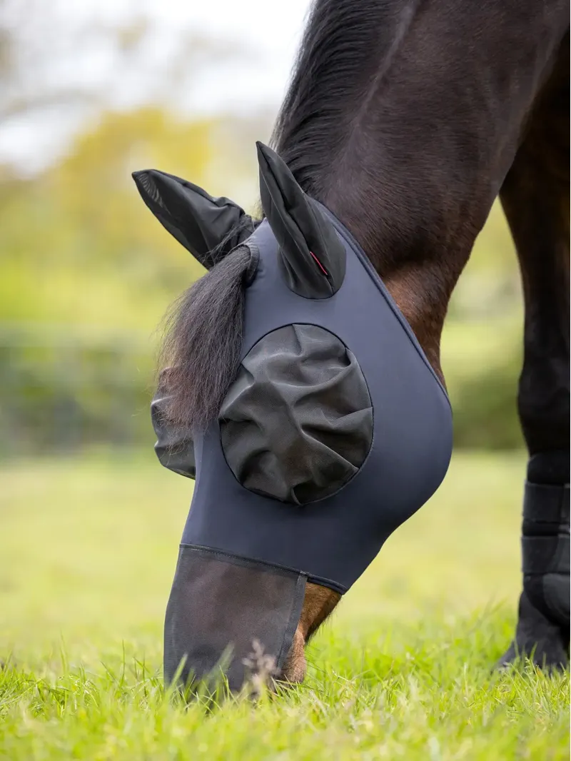 LeMieux Bug Relief Full Mask - Navy-1