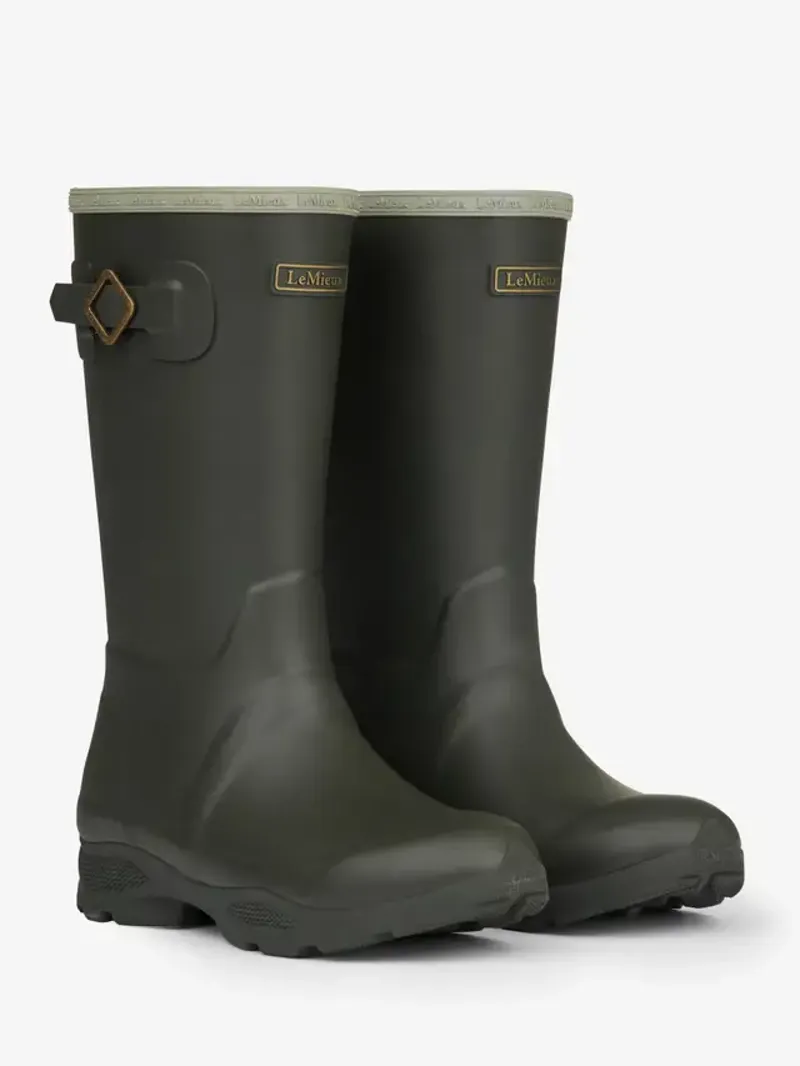 LeMieux Young Rider Ultra Stride Wellies - Oak