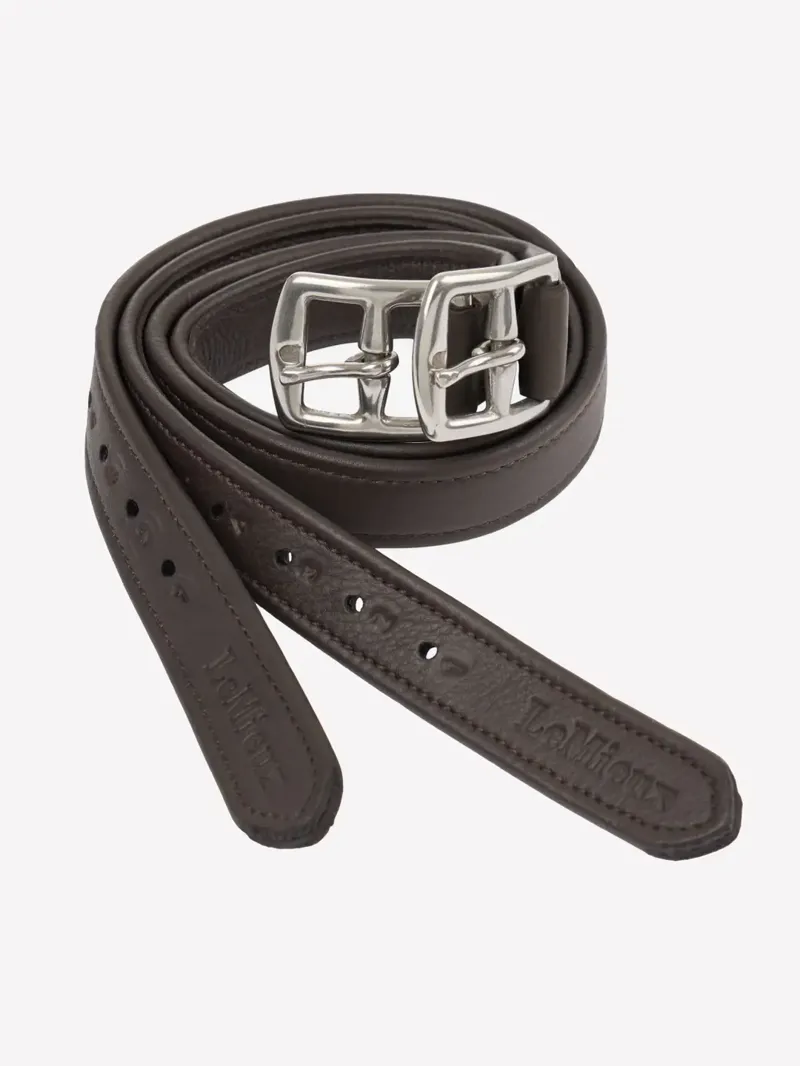 LeMieux Childrens Stirrup Leather - Brown