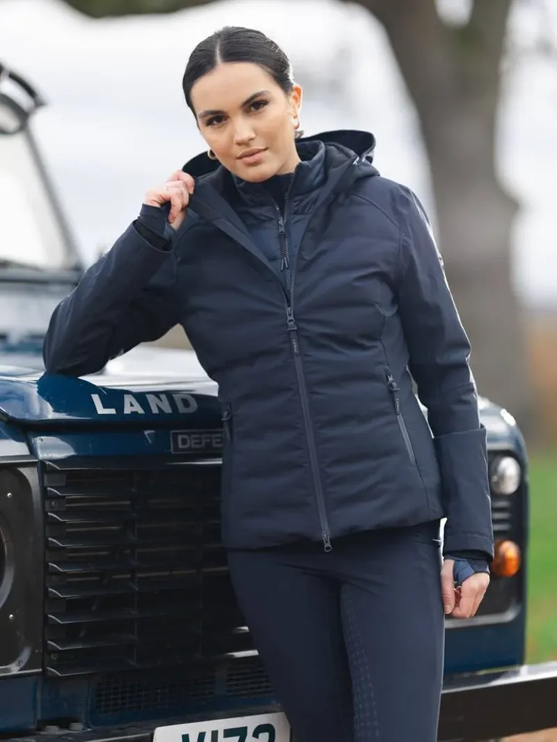 LeMieux Brooke Waterproof Hybrid Jacket - Navy-1