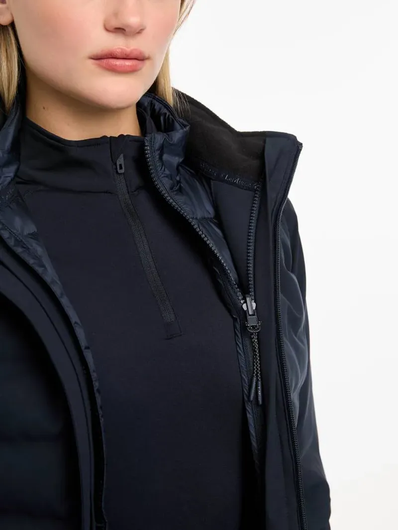 LeMieux Brooke Waterproof Hybrid Jacket - Navy-2