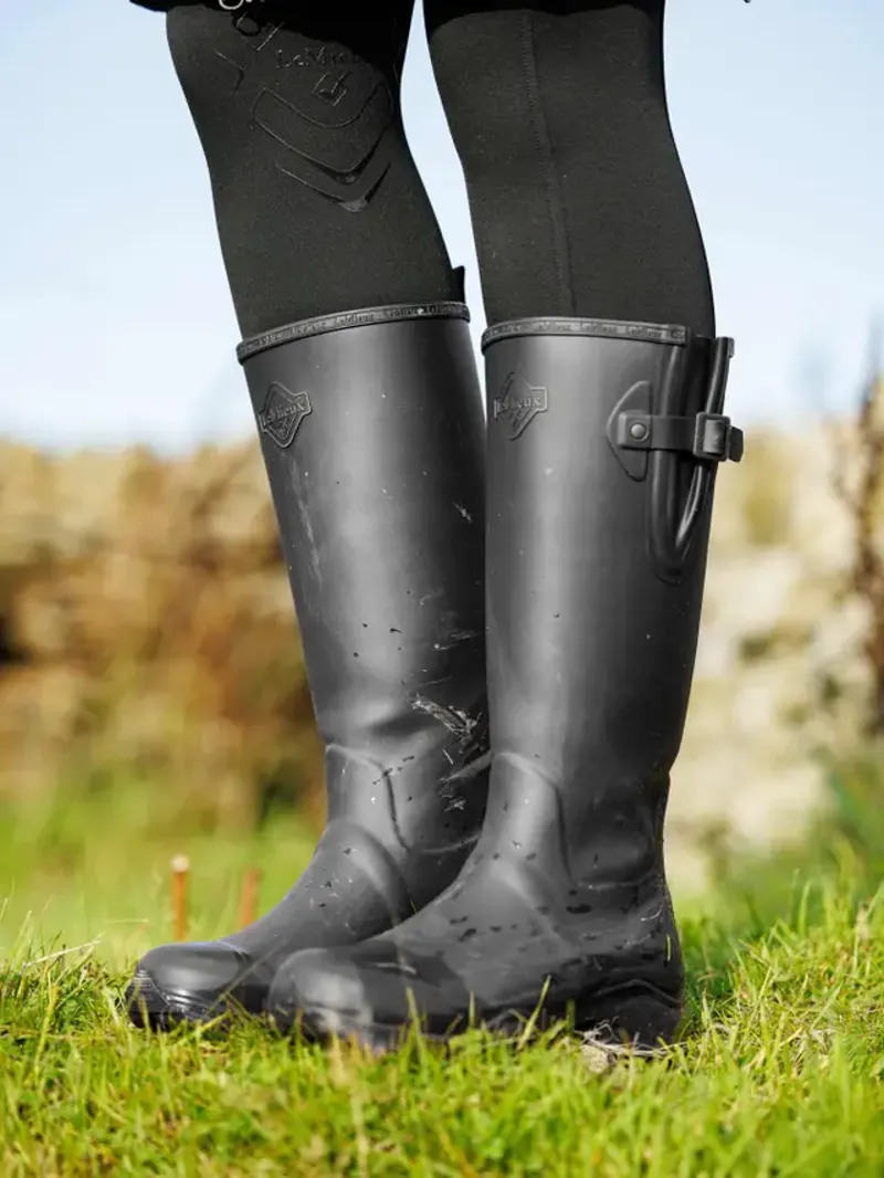 LeMieux Stride Wellington Boots - Black