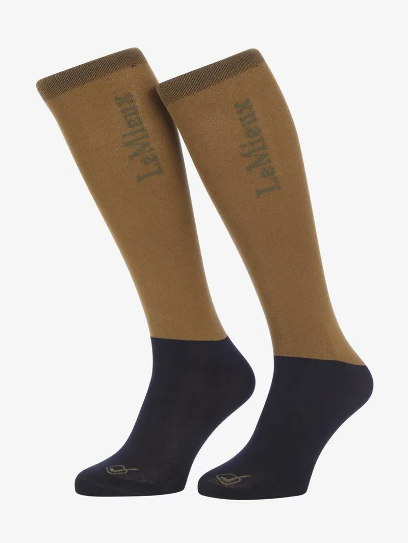 LeMieux Competition Socks 2 Pack - Ginger